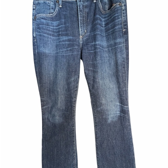 Citizens of Humanity Fleetwood Crop High Rise Flare Sz 28 - Picture 4 of 14